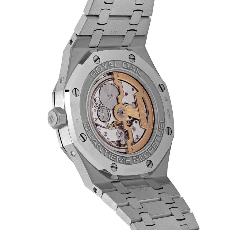 Royal Oak Perpetual Calendar “Qatar Edition” White Gold (2025) image 11