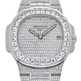 Nautilus White Gold Diamond Set (2019) image 11