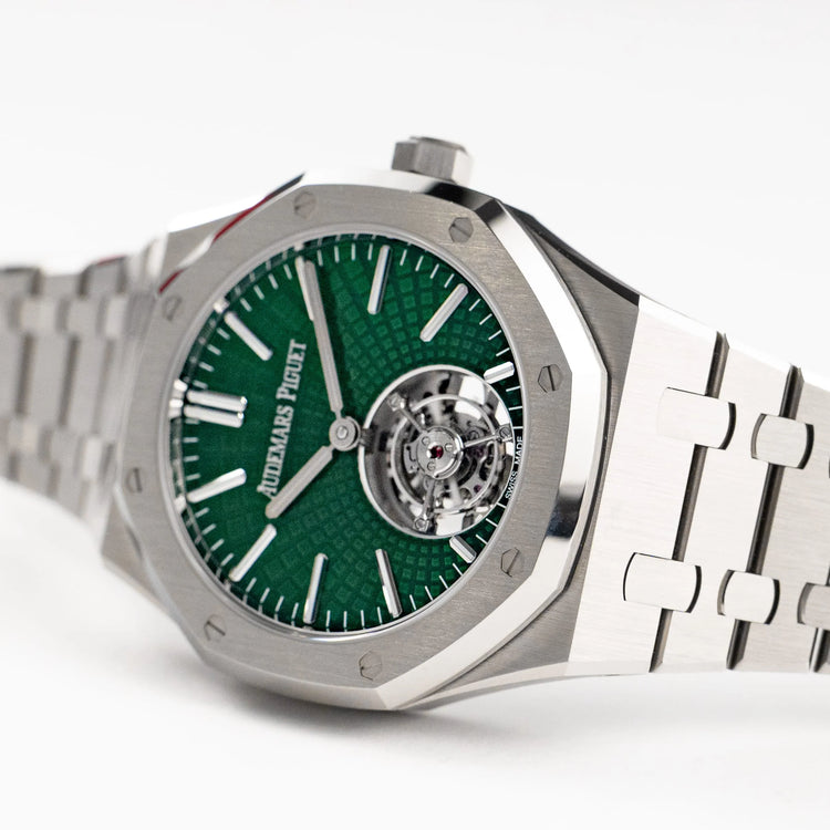 Royal Oak Flying Tourbillon Titanium Green Dial Limited Edition (2021) image 6