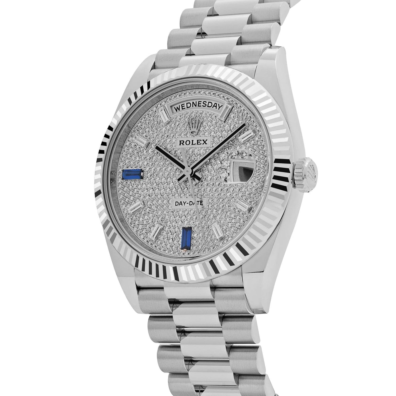 Day-Date Platinum Pavé Diamond Dial (2023) image 4
