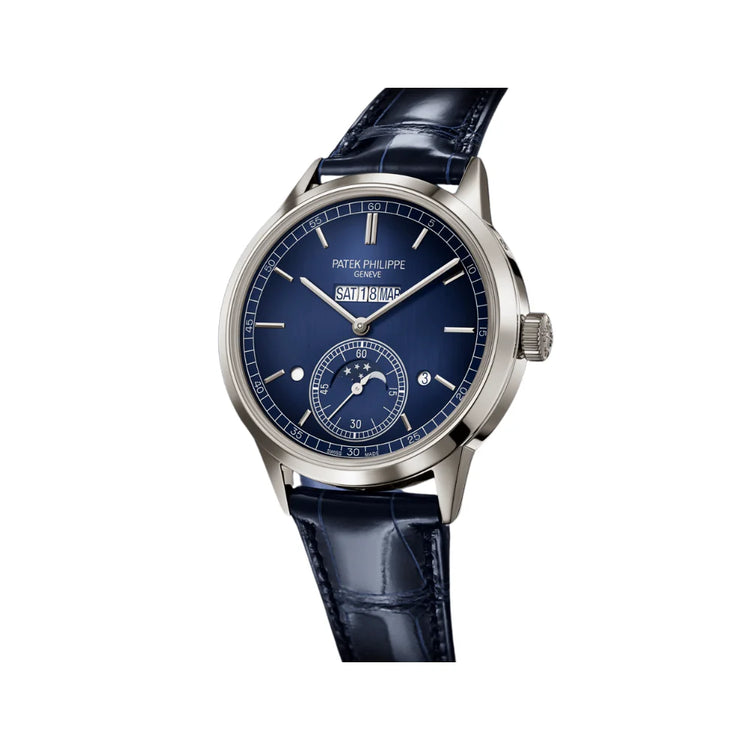 Grand Complications In-Line Perpetual Calendar Platinum Blue Dial image 5