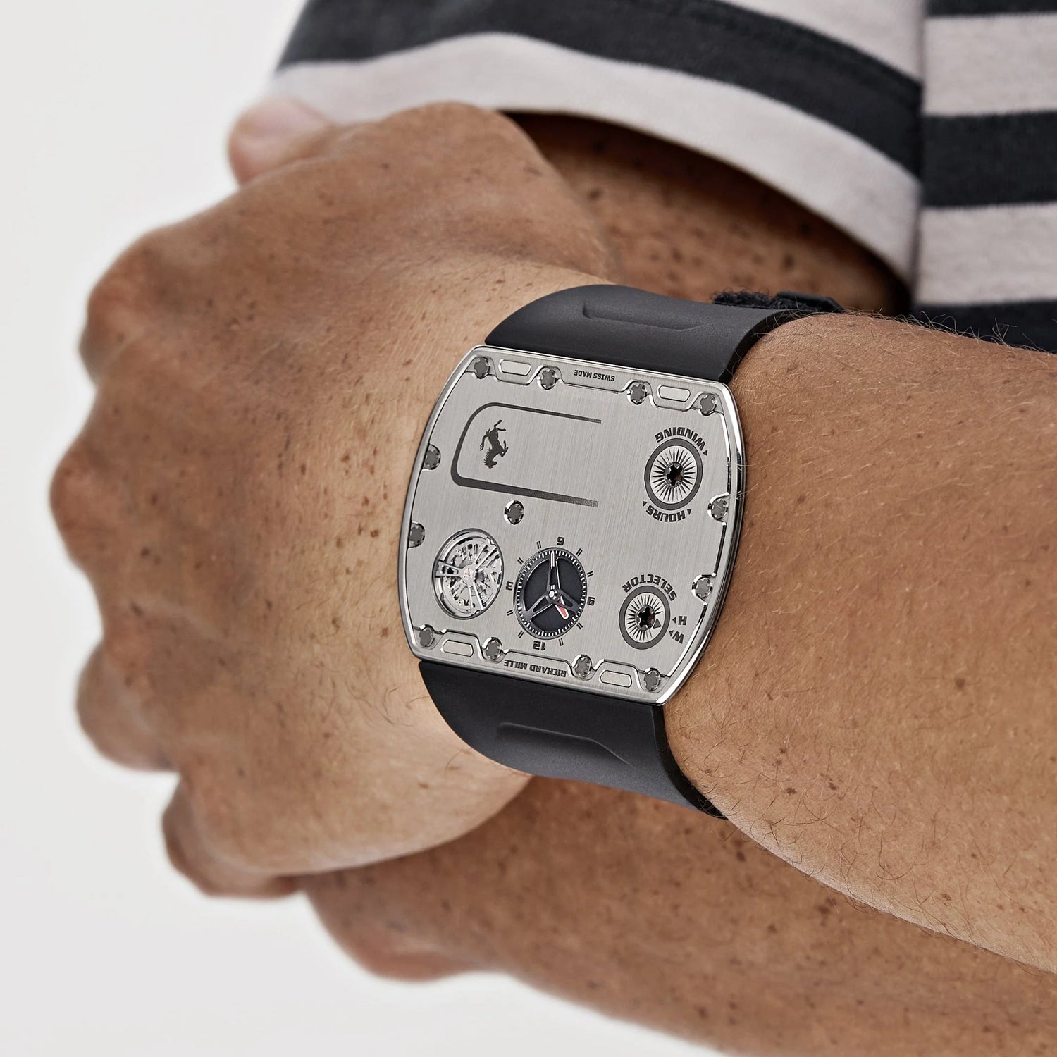 Ferrari Ultraflat Titanium Silver Dial Limited Edition of 150 image 9