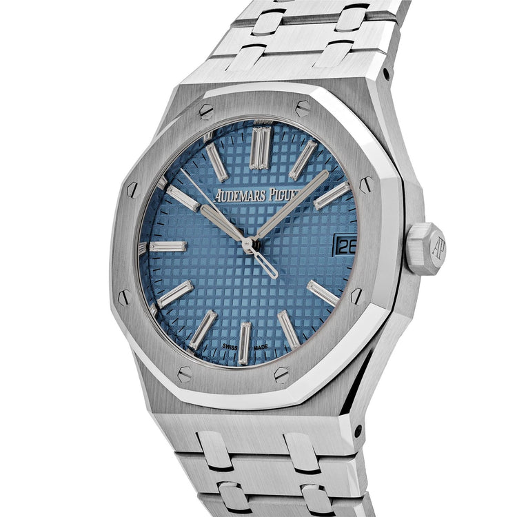 Royal Oak White Gold Blue Baguette Dial Limited Edition of 100 image 5