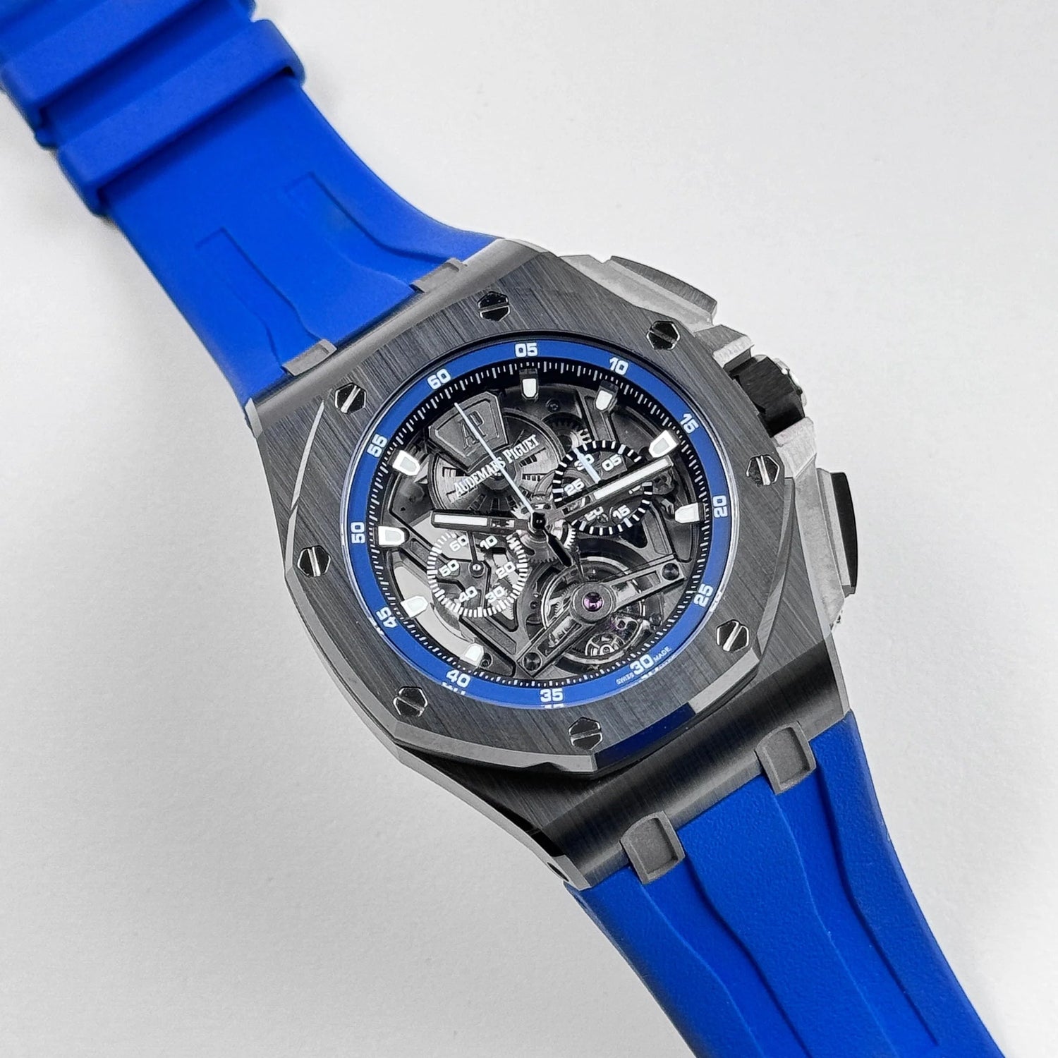 Royal Oak Offshore Tourbillon Chronograph Black Ceramic Openworked Limited Edition (2019) image 2