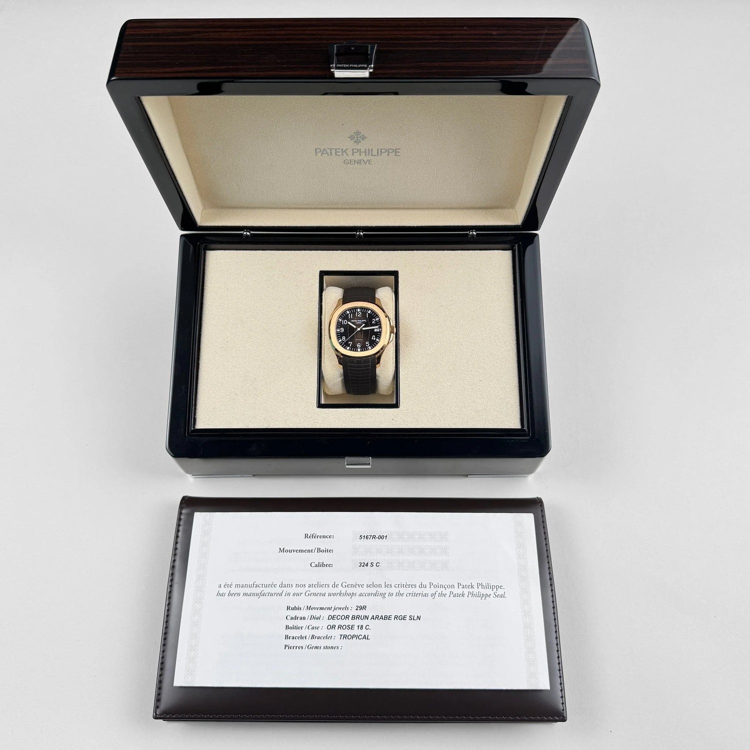 Aquanaut ‘Tiffany & Co.’ Rose Gold Brown Dial (2020) image 1