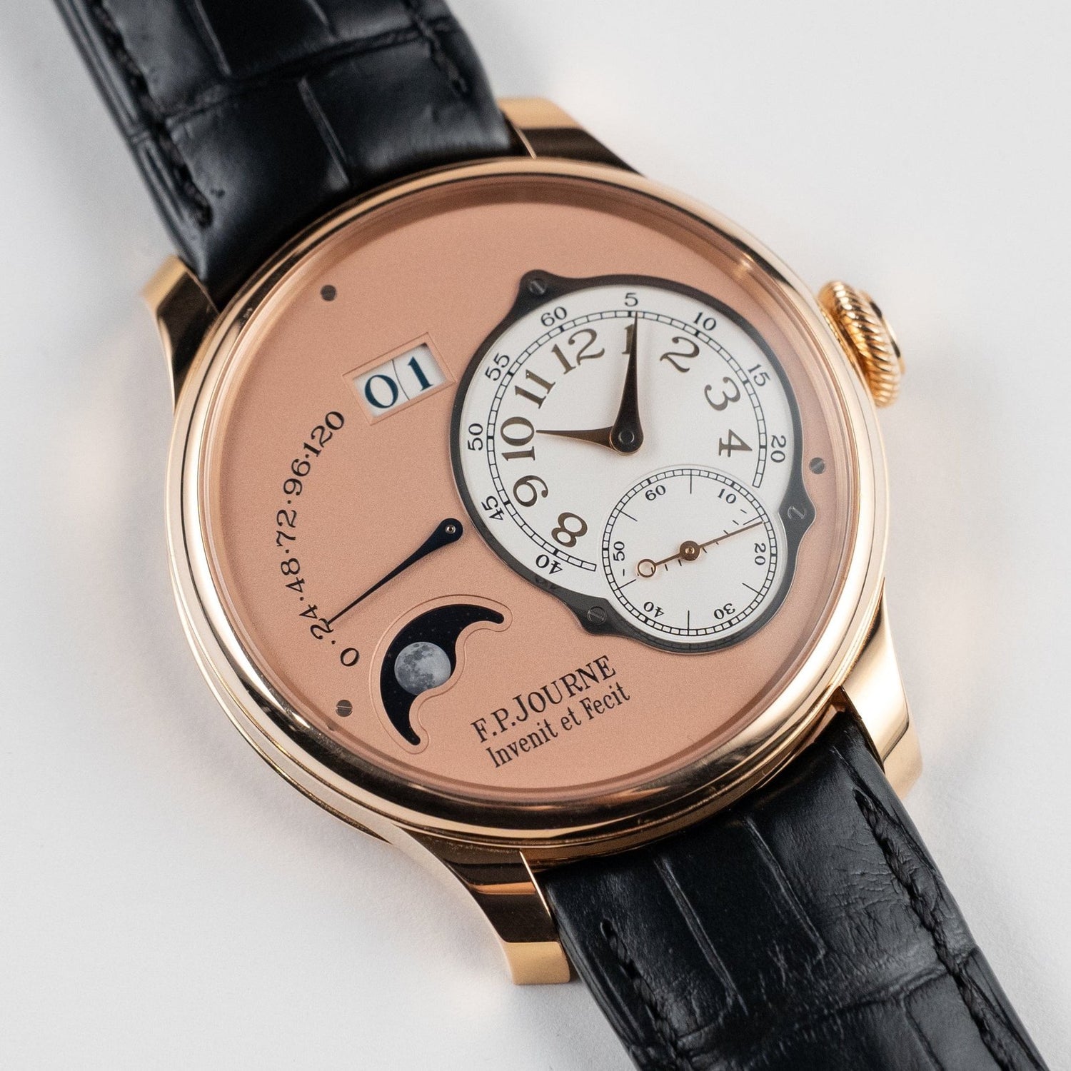 Octa Lune Ref. LN Rose Gold Salmon Dial image 1