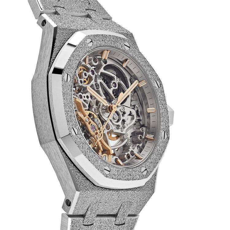 Royal Oak Double Balance Wheel Frosted White Gold (2023) image 1