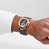 Nautilus Chronograph Rose Gold Brown Dial (2016) image 1