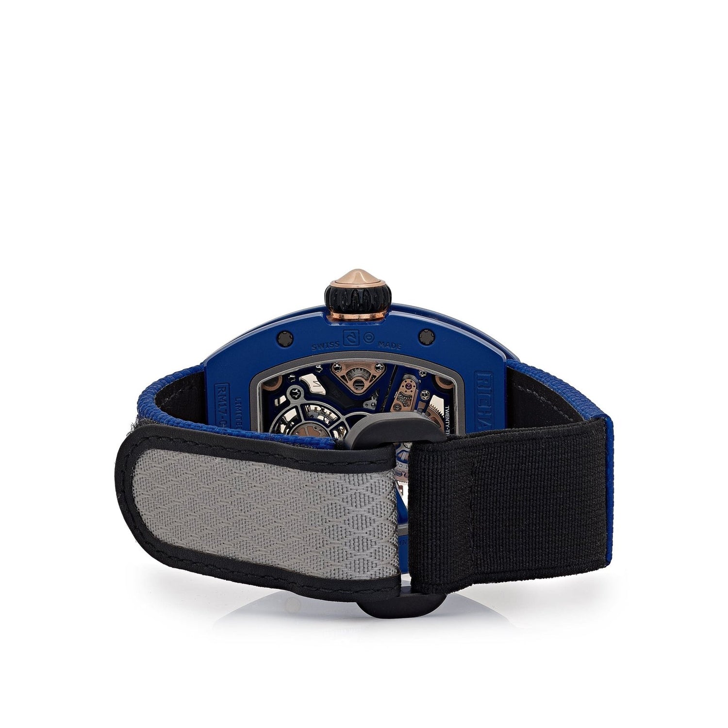 RM 17-02 Blue Ceramic Rose Gold Tourbillon Limited Edition of 30 image 5
