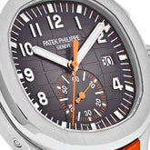 Aquanaut Chronograph Stainless Steel Black Dial image 2