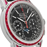Grand Complications Perpetual Calendar Platinum Black Dial Ruby Bezel image 3
