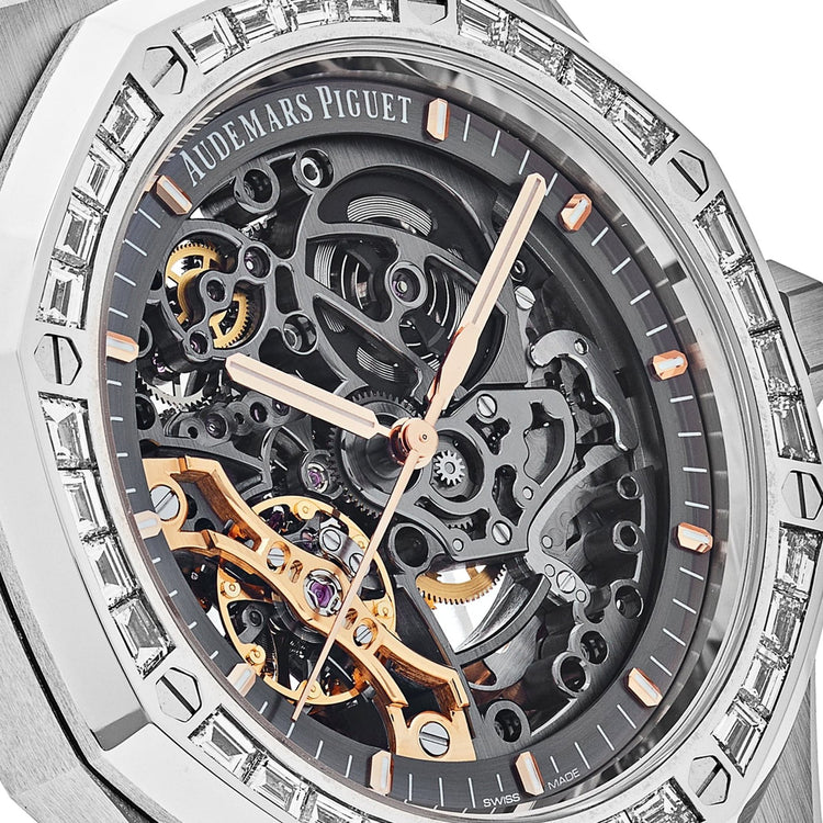 Royal Oak Double Balance Wheel Openworked Diamond Bezel image 4
