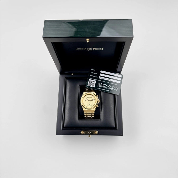 Royal Oak Chronograph “1017 ALYX 9SM” Yellow Gold Limited Edition image 9