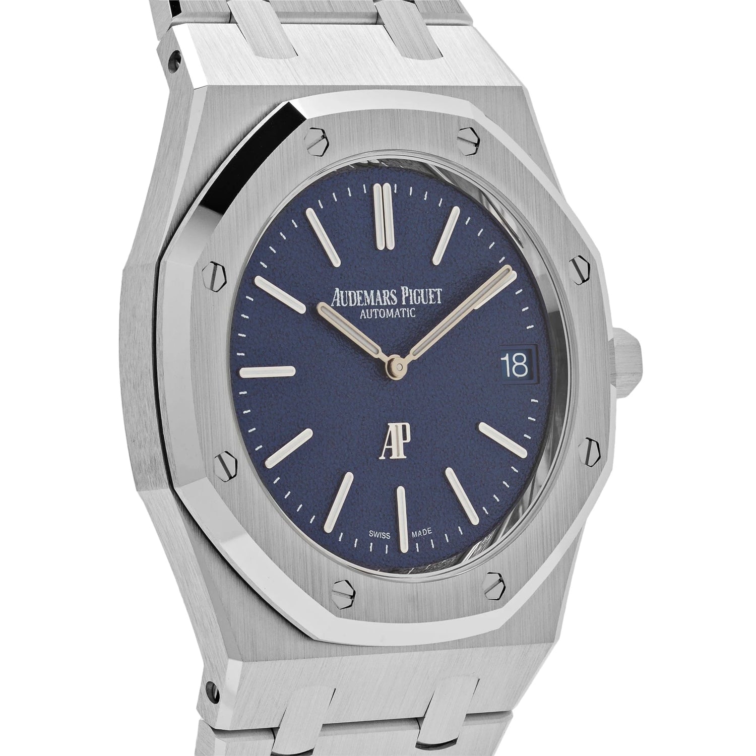 Royal Oak “Jumbo” Extra-Thin White Gold Blue Dial (2024) image 1