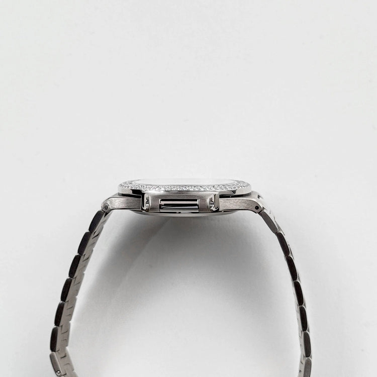 Nautilus White Gold White Dial Diamond Set (2004) image 6