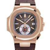 Nautilus 5980R-001 Chronograph Rose Gold Brown Dial image 3