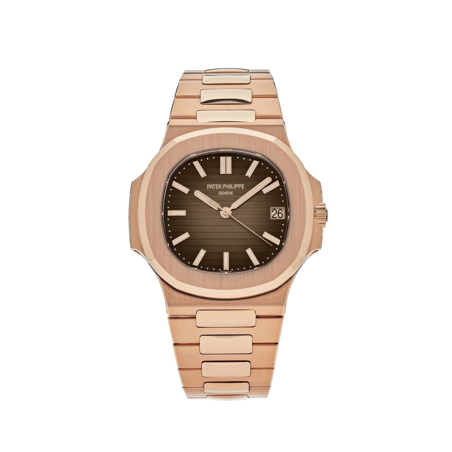 Nautilus Rose Gold Brown Dial (2015) image 0
