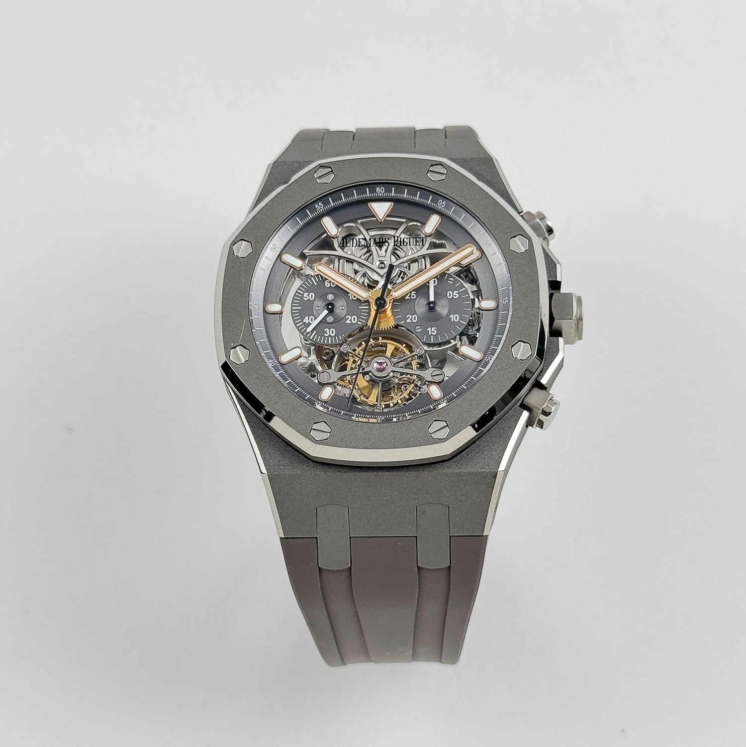 Royal Oak Tourbillon Chronograph Titanium Openworked Boutique Edition image 7