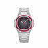 Nautilus Platinum Grey Dial Ruby Bezel image 0
