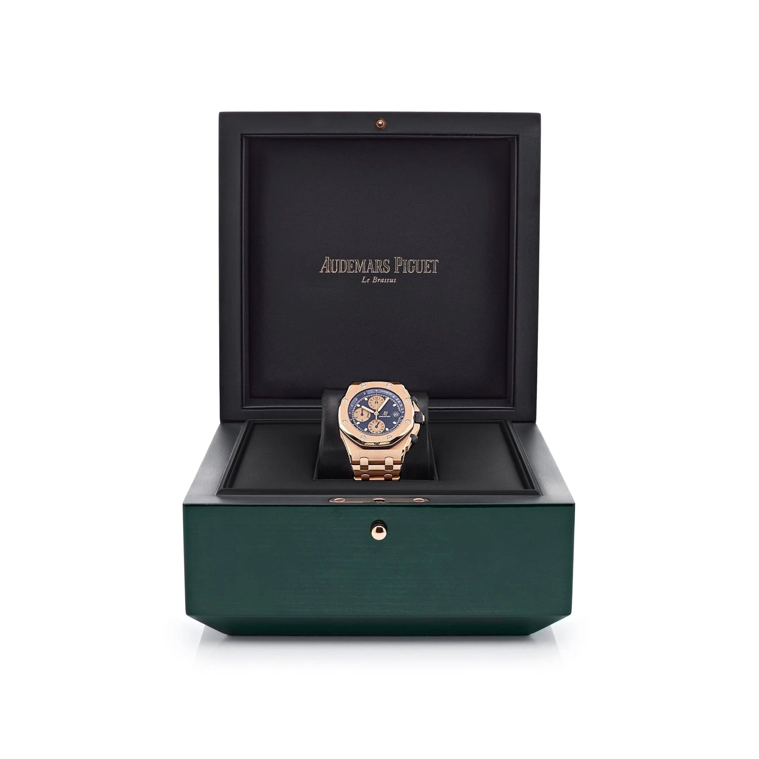 Royal Oak Offshore Chronograph “Brick” Rose Gold Blue Dial (2024) image 6