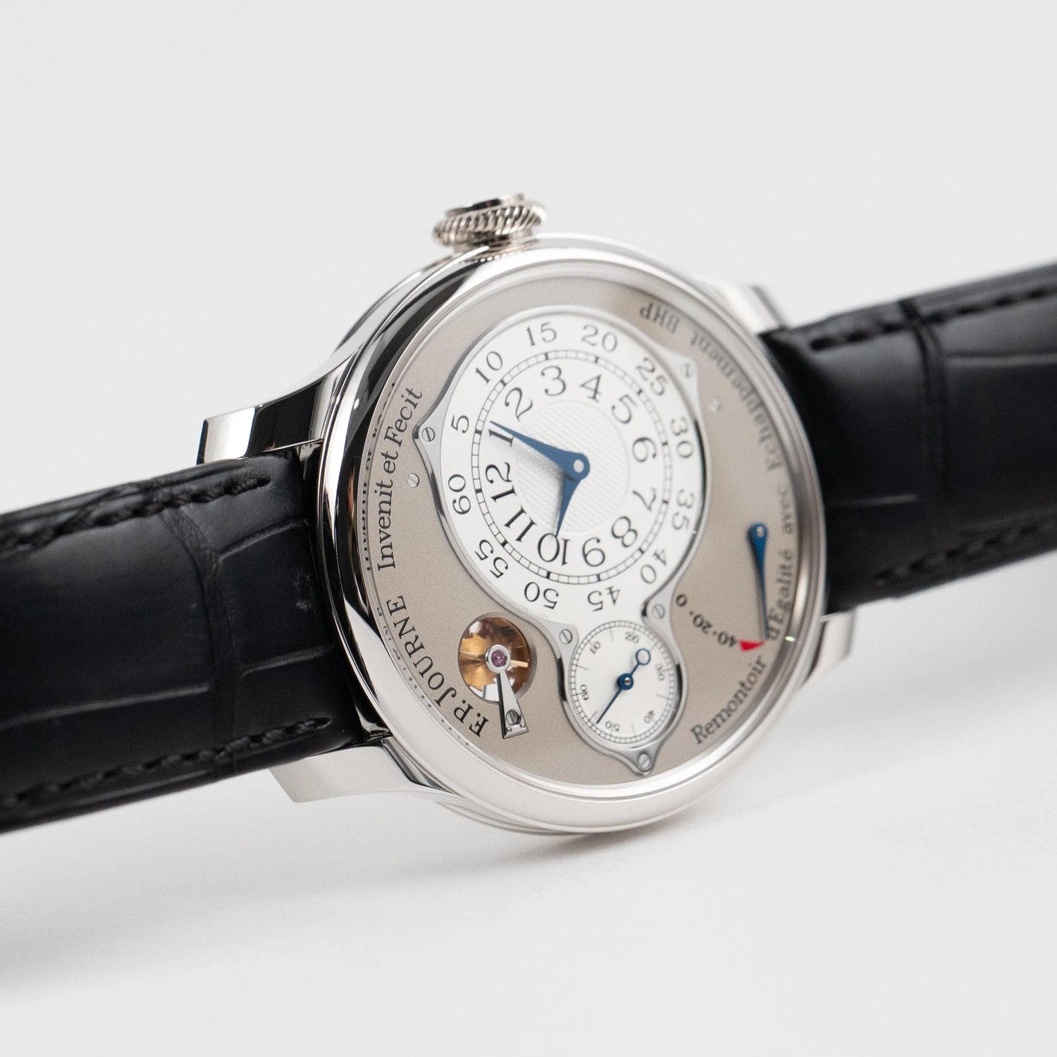 Chronomètre Optimum Ref. CO Platinum Grey Dial (2023) image 3