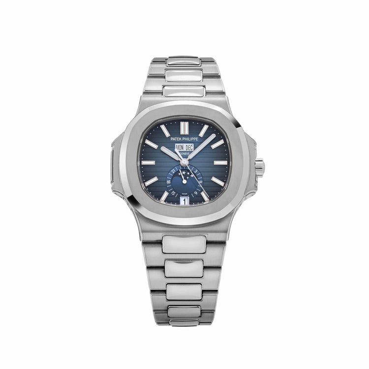 Nautilus Annual Calendar Stainless Steel Blue Dial (2025) image 0
