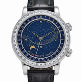 Grand Complications Celestial Joaillerie Platinum Diamond Baguette Bezel Blue Dial (2025) image 11
