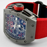 RM 011 Felipe Massa Sandblast Titanium Chronograph image 6