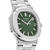 Nautilus Stainless Steel Green Dial image 3