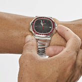 Nautilus Platinum Grey Dial Ruby Bezel image 2