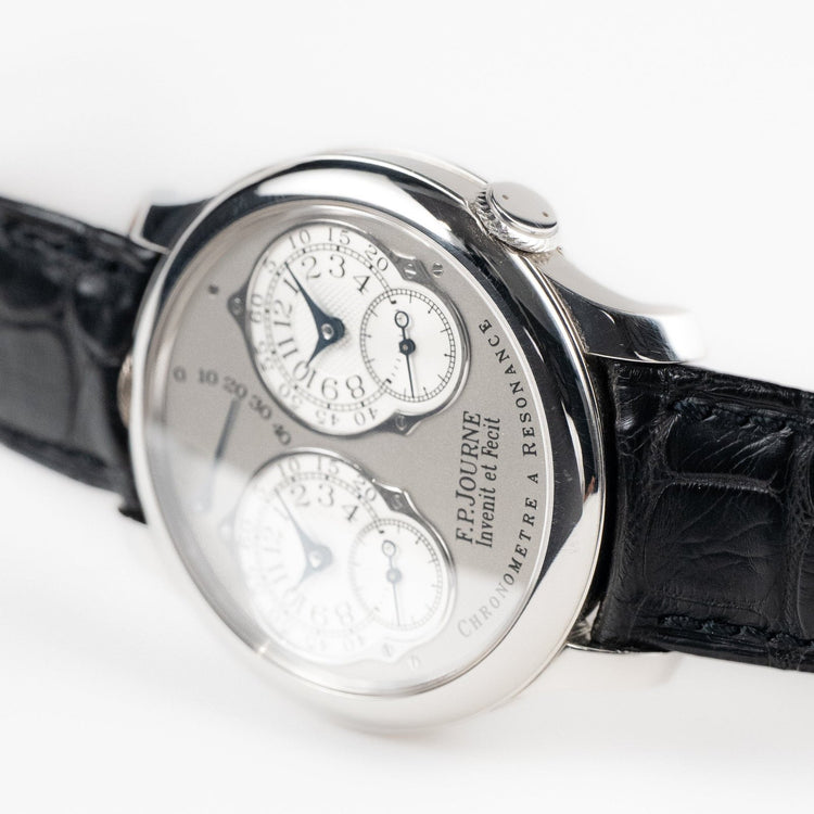 Chronomètre À Résonance Ref. RN Platinum Grey Dial (2007) image 3