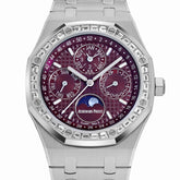 Royal Oak Perpetual Calendar “Qatar Edition” White Gold (2025) image 13