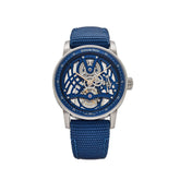 Code 11.59 Tourbillon Openworked White Gold Blue Ceramic Limited Edition image 0