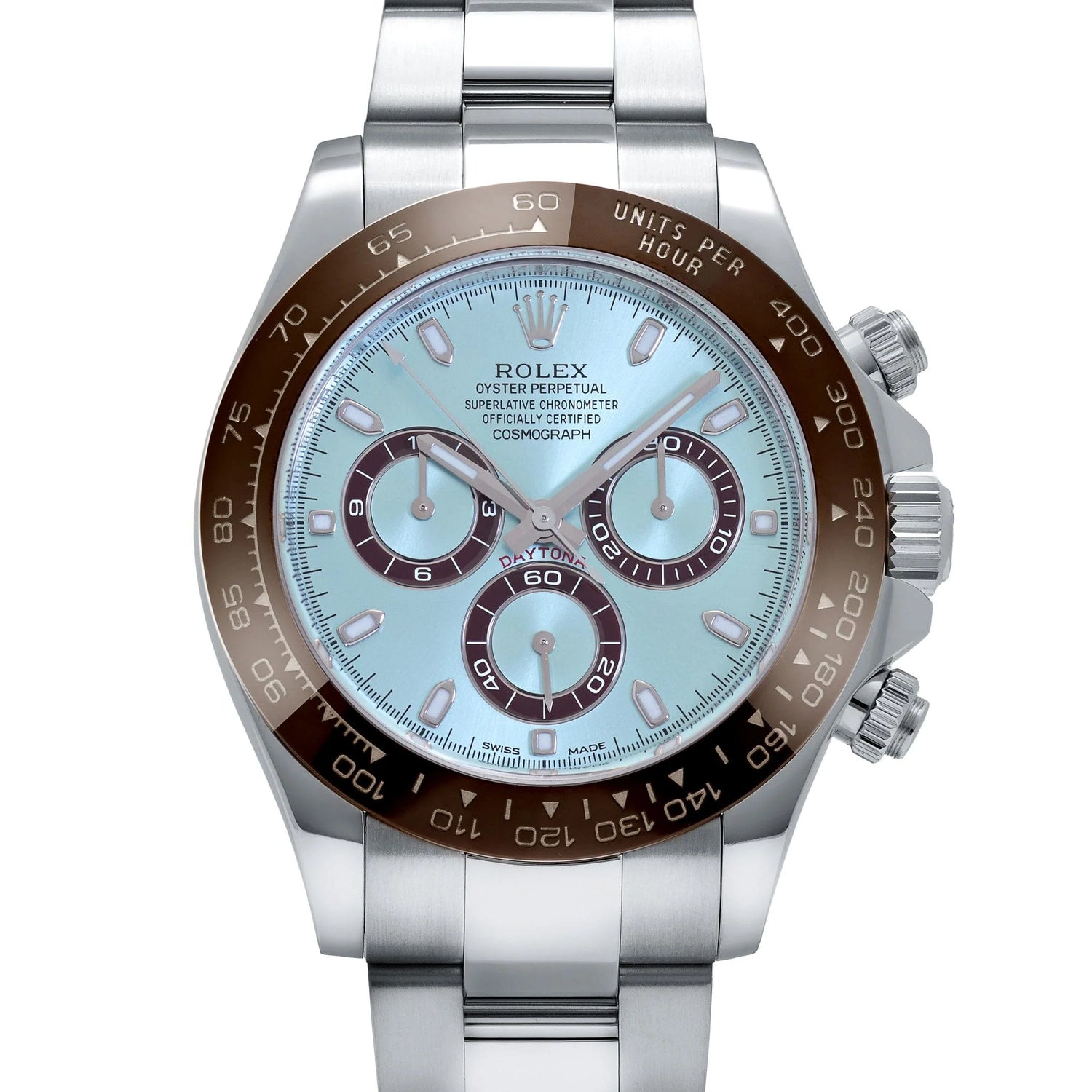 Daytona Platinum Ice Blue Dial image 3