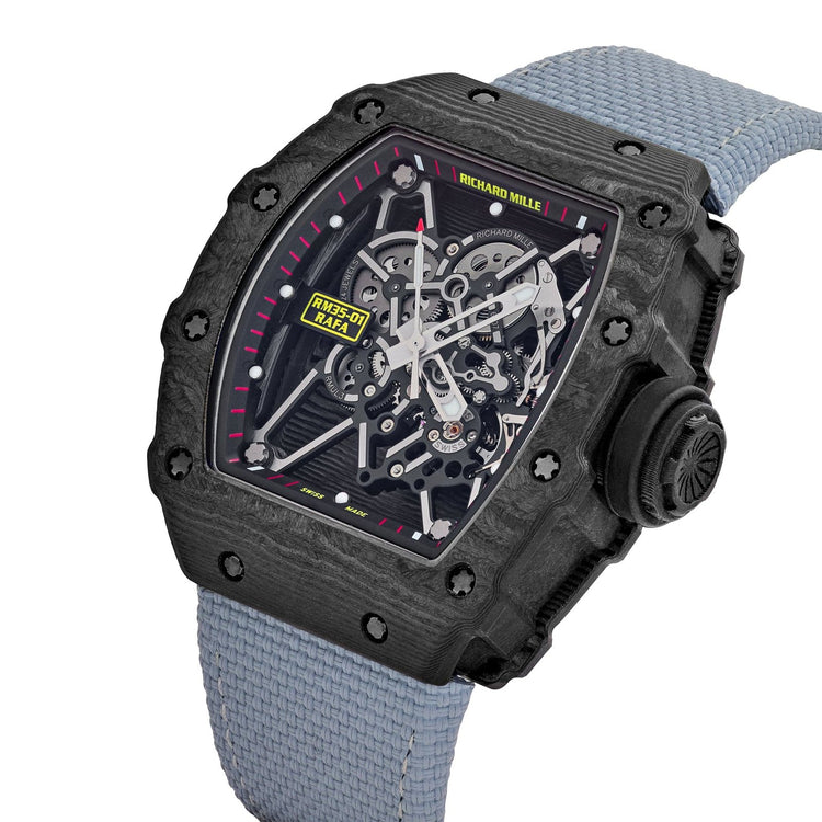 RM 35-01 Rafael Nadal Black Carbon TPT image 8