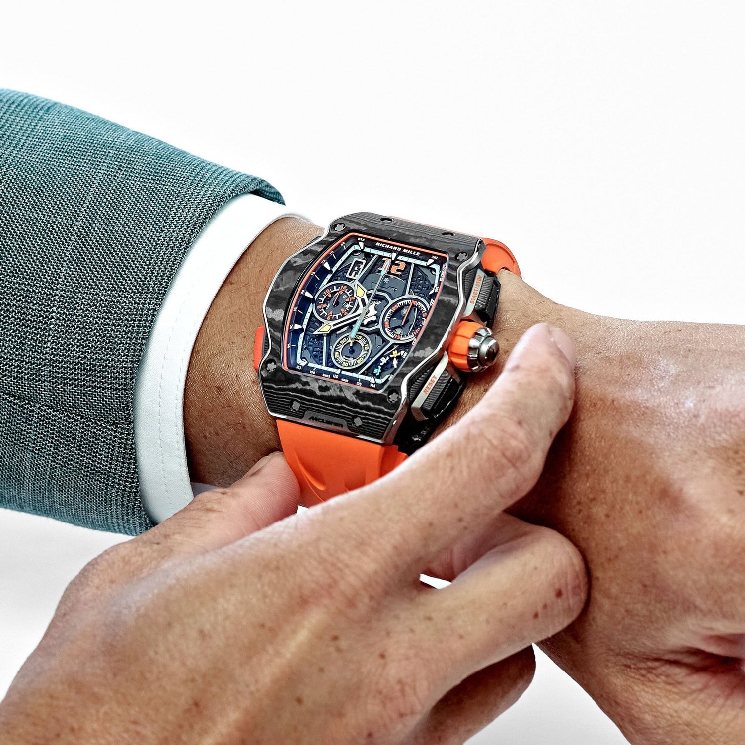 RM 65-01 Split-Seconds Chronograph McLaren W1 Limited Edition (2024) image 8