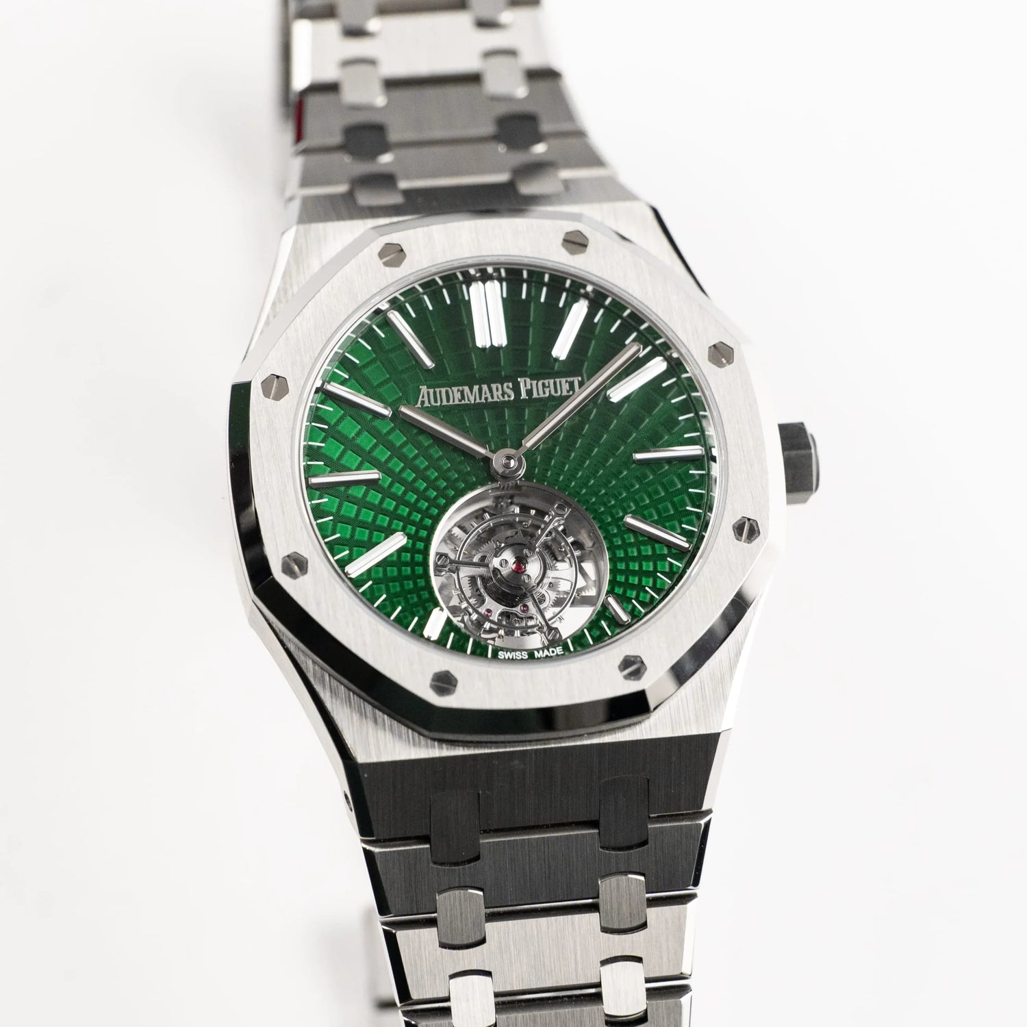 Royal Oak Flying Tourbillon Titanium Green Dial Limited Edition (2021) image 11