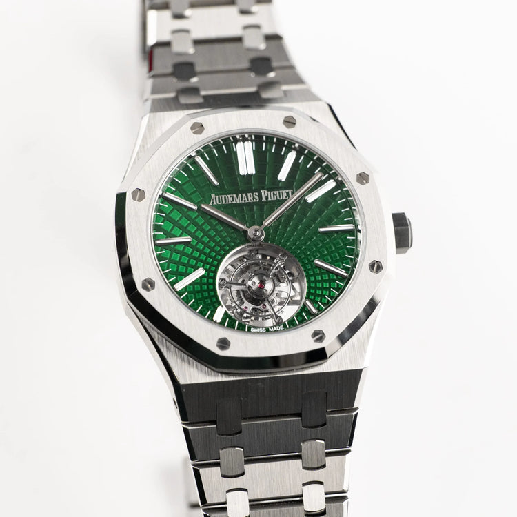 Royal Oak Flying Tourbillon Titanium Green Dial Limited Edition (2021) image 11