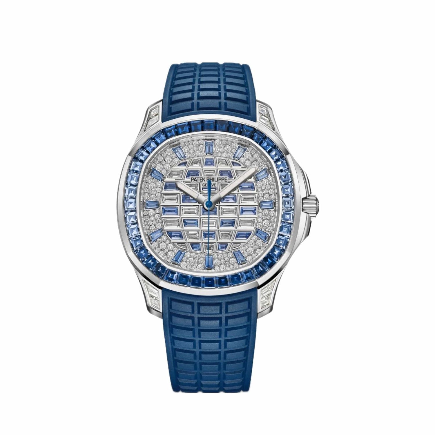 Aquanaut Luce White Gold Diamond Blue Sapphire Dial image 0
