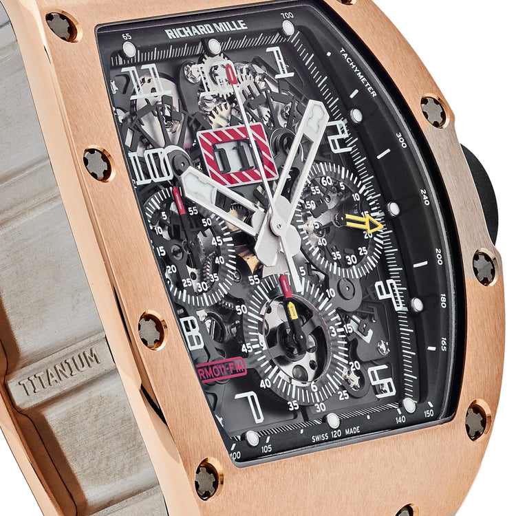 RM 011 Felipe Massa Chronograph Rose Gold image 5
