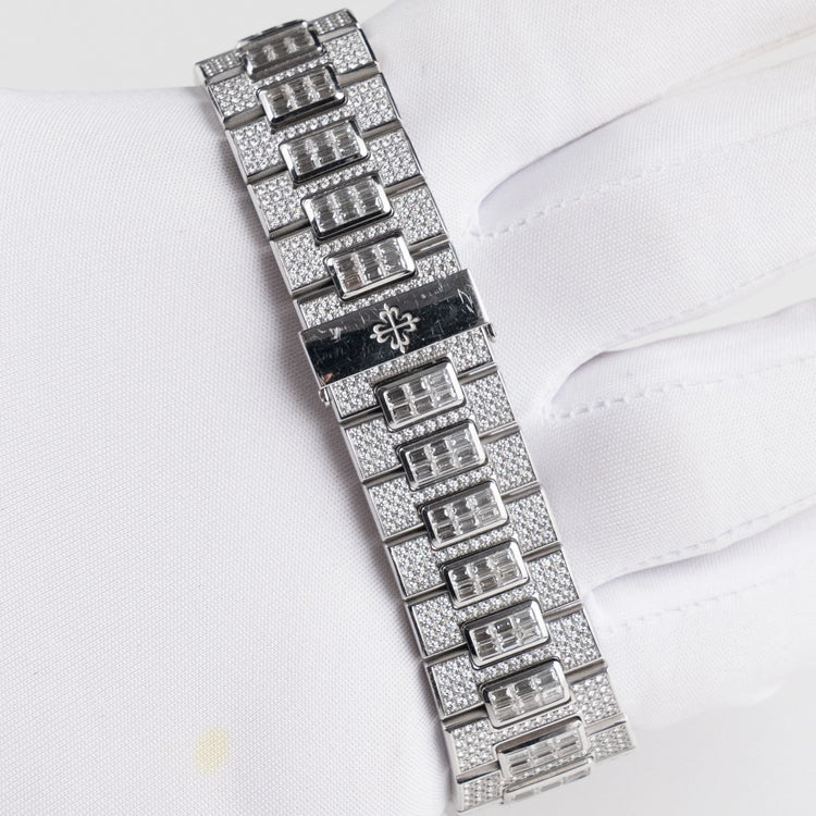 Nautilus White Gold Diamond Set (2019) image 9