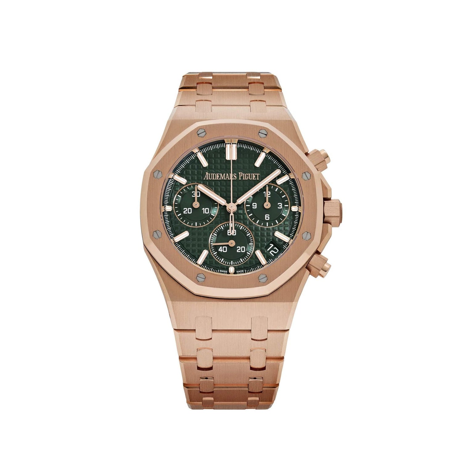 Royal Oak Chronograph Rose Gold Khaki Green Dial (2024) image 0