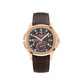 Aquanaut Travel Time Rose Gold Brown Dial (2024) image 0
