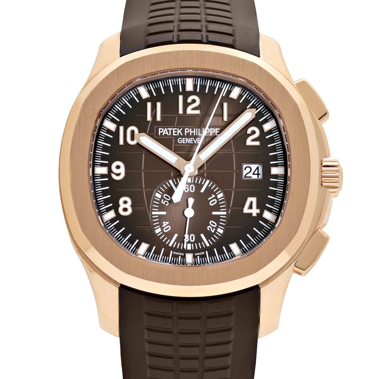 Aquanaut Chronograph Rose Gold Brown Dial (2025) image 6