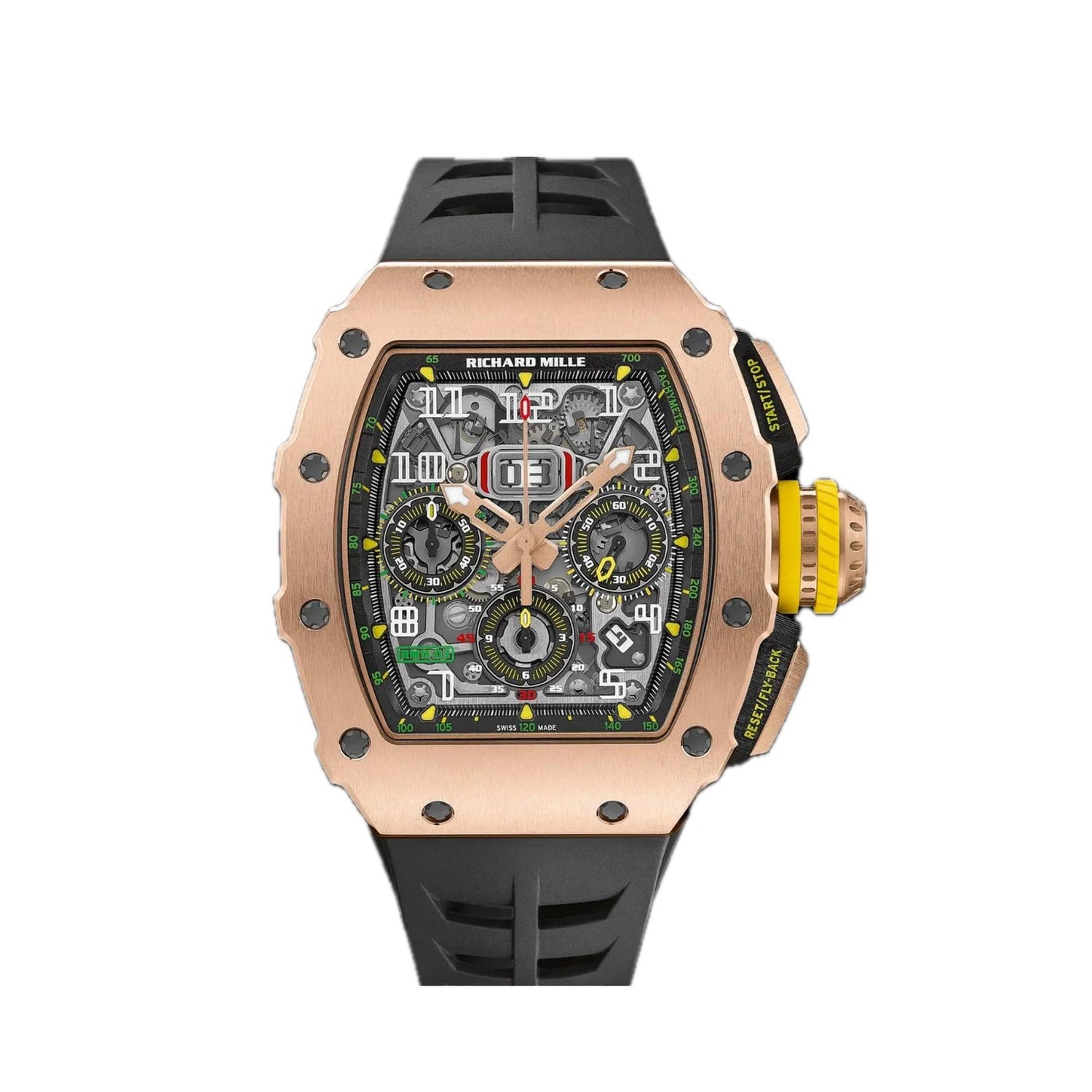 RM 11-03 Full Rose Gold Flyback Chronograph image 0