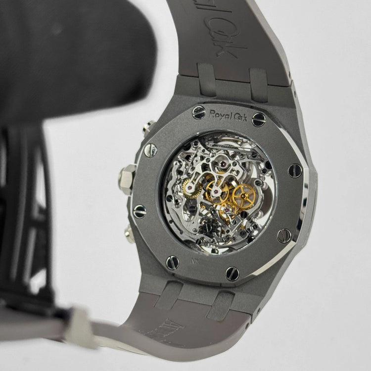Royal Oak Tourbillon Chronograph Titanium Openworked Boutique Edition image 8