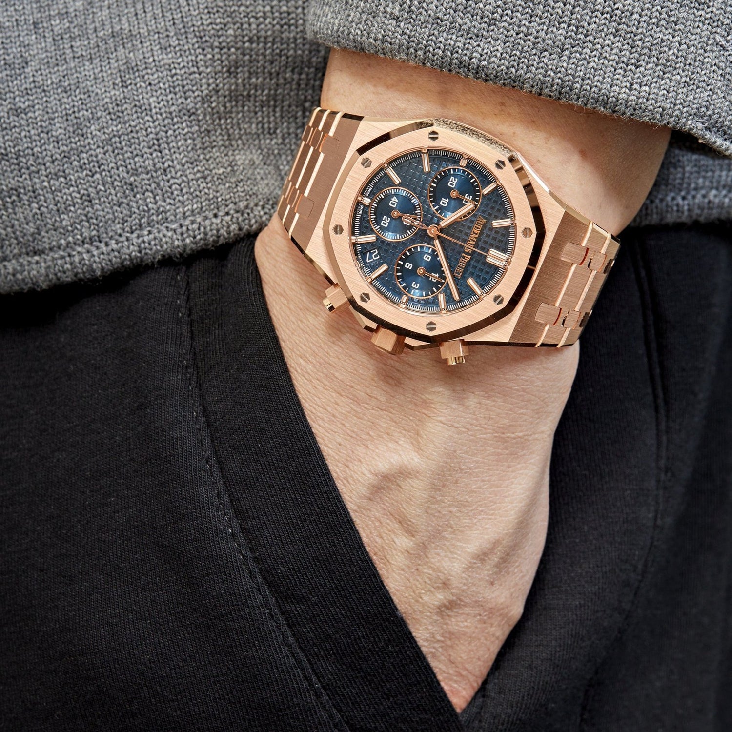 Royal Oak Chronograph Blue Dial image 8