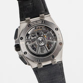 Royal Oak Offshore Chronograph White Gold Diamond Bezel Black Dial (2024) image 9