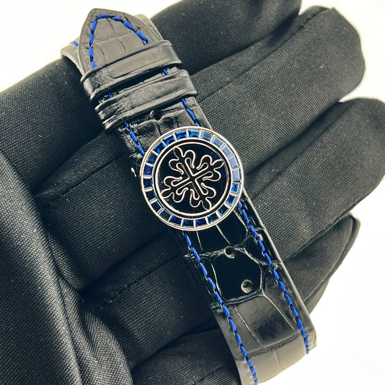 Grand Complications Perpetual Calendar Chronograph Platinum Baguette Sapphires image 5