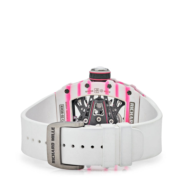 RM 38-02 Bubba Watson Tourbillon White Pink Quartz TPT Limited Edition of 50 image 3